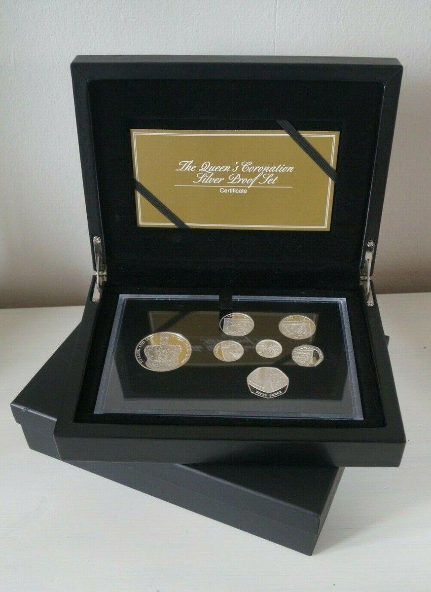 SimplyCLtd's tweet image. 2013 Royal Mint The Queens Coronation Silver Proof Coin Set 

#silver #silverproof #silvercoins #coins #coin #collect #collectors #set #gift #uniquegifts #ebay #shop #ebayseller 

ebay.us/GDY6uk via @eBay_UK