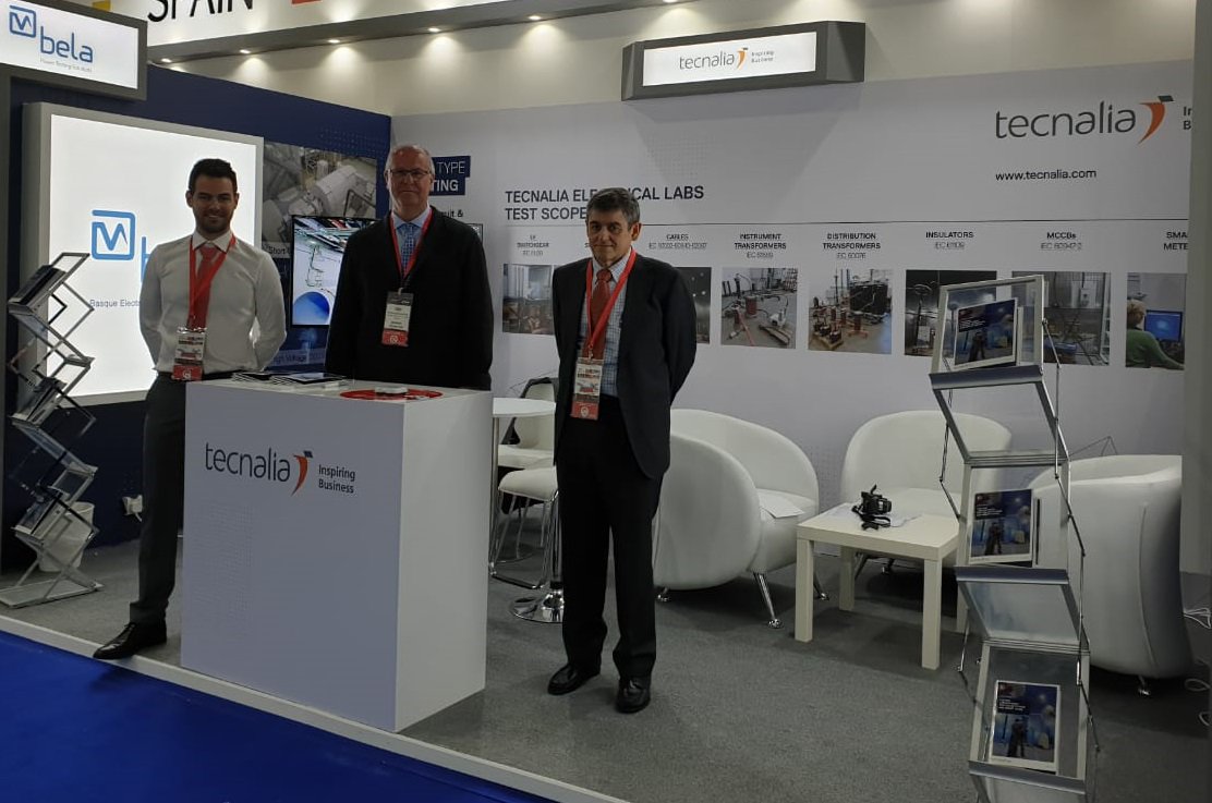 tecnalia's tweet photo. Your #ElectricalLab for LV, MV &amp; HV products:
✅Short Circuit &amp; Pow
✅Dielectric Tests
✅Temperature – rise tests
✅Non – Electrical Test
📍Join us at #MEE2019 ,  our stand H2.E15 https://t.co/ajYPJtY27k
