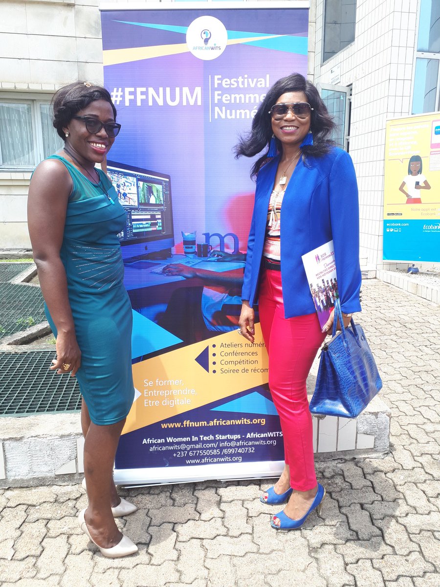 LarryMeys's tweet photo. Team @TechWomen Cameroon well represented
A pleasure to meet #BeatriceKepseu CEO of Powerlink
#FFNUM #FFNUM2019
Let's shape the future https://t.co/3QjRv4bfAB