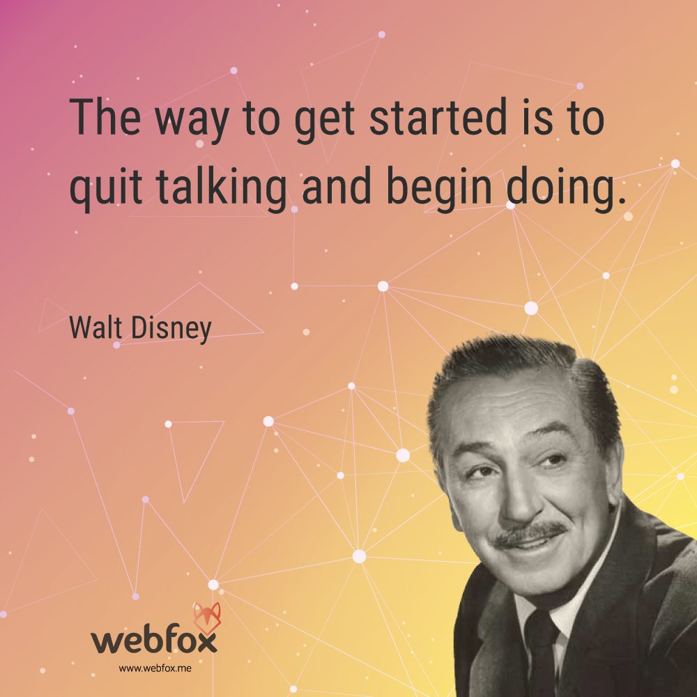 WebFoxMe's tweet photo. #quote #quoteoftheday #waltdisney #disney #business #growth #digitalagency #digitalnimarketing #digital #onlinemarketing #internetmarketing #marketing #advertising #creativeagency #webfox #webfoxme #podgorica #crnagora #montenegro https://t.co/jKSKkIdmj8