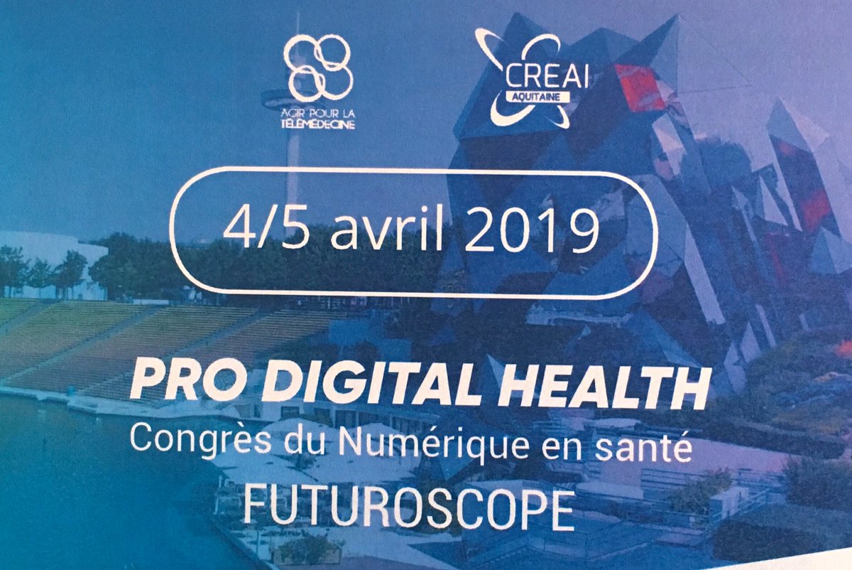 departement86's tweet photo. #ProDigitalHealth : des conférences, des ateliers, un village d’exposition, un espace room santé sont proposés les 4 & 5 avril au @CongresFuturo. Plus un #Hackathon pour imaginer le e-parcours de la santé de demain.
https://t.co/ffLTUFpfBp https://t.co/j6oCMQULeK