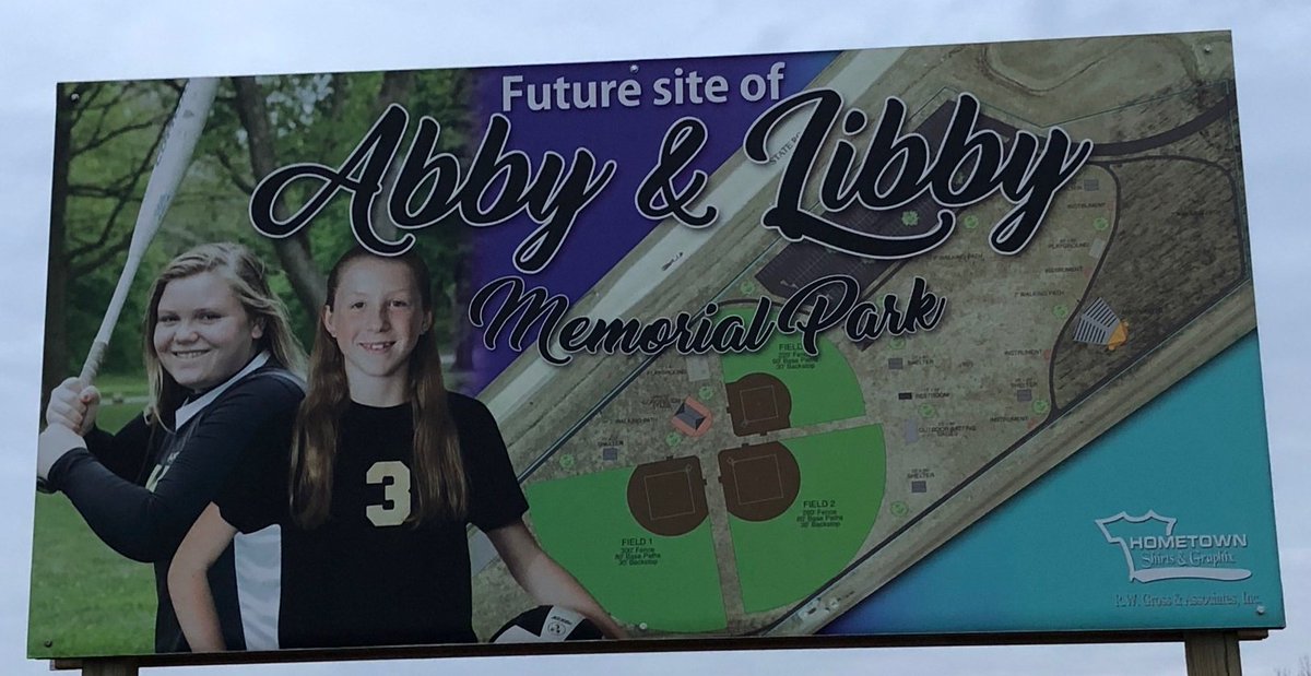jhayes917's tweet image. "It’s going to be a special place for our girls and for our families to remember the girls." 
Anna Williams’ birthday wish is to raise funds for the Abby and Libby Memorial Park in #Delphi #abbyandlibby 💙💜 @CBS4Indy 

How you can help: cbs4indy.com/2019/03/06/ann…