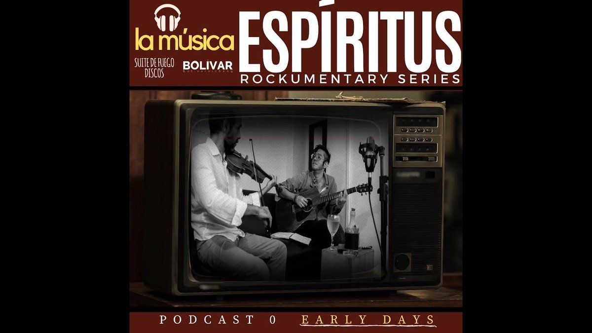 "El folklore a nuestro modo, sin demagogia y sin prejuicios. Por eso no hay géneros, y se vale mezclar tanto como se quiera" ... esta es la historia detrás de #EspiritusLaSerie de <a href="/BolivarVicBang/">Bolívar</a> buff.ly/2VyXeD0 #EspiritusRockumental #Venezuela #SomosSuiteDeFuego