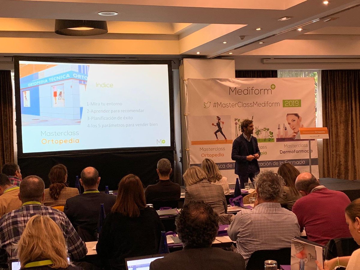 mediformplus's tweet photo. Cómo desarrollar la #ortopediadeportiva en la #farmacia con ayuda de @DiegoSaras en la #MasterClassMediform @Mediformplus https://t.co/Sh03nsOvXu