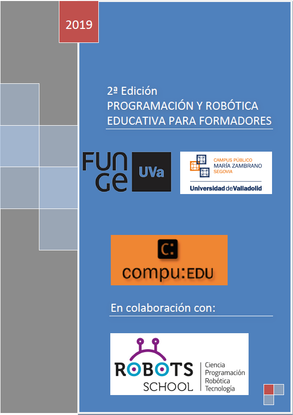 🤖💻Programación y robótica educativa para formadores (2ª edición)
<a href="/Scratch_UVa/">CompuEdu @ UVa</a> 🤖 ⌨️#CampusSegovia #maríaZambrano <a href="/UVa_es/">Gabinete de Comunicación Universidad de Valladolid</a> 
funge.uva.es/area-formacion…