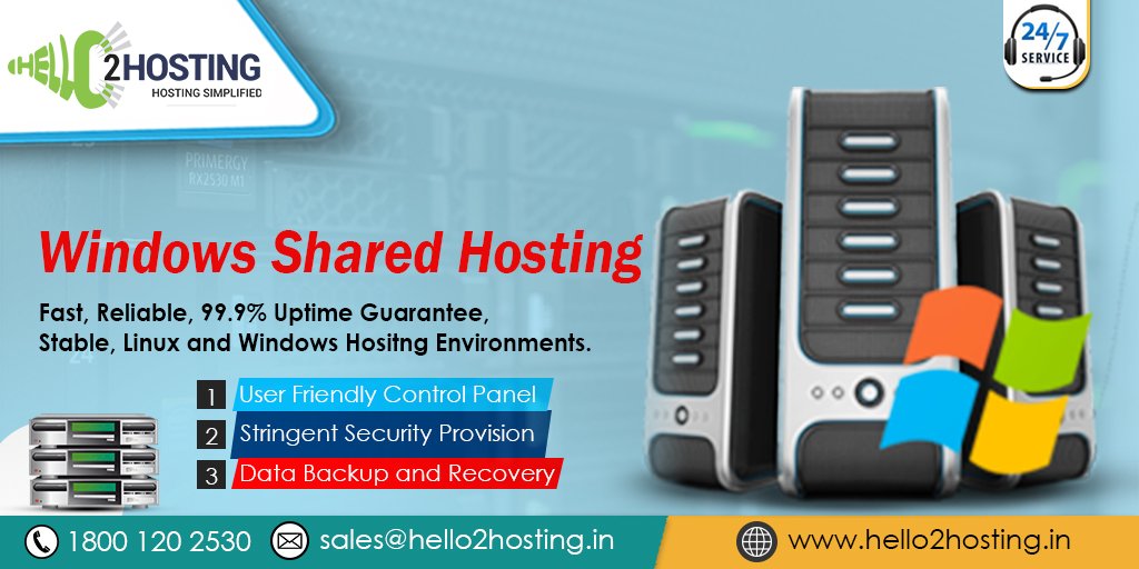Hello2HostingIn's tweet image. Get High performance #Windows #Shared Hosting from #Hello2hosting. We offer #best and reliable windows #hosting #packages at affordable price.

Grab it now: hello2hosting.in/hosting/basic-…