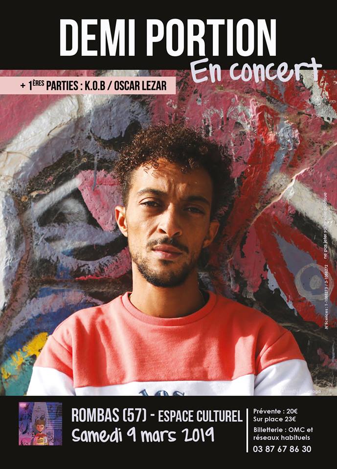 OscarLezar's tweet photo. Prochain concert le 09/03/2019 à L'Espace Culturel de Rombas
1ère partie de DEMI PORTION!!! https://t.co/N2MUYx6ULu