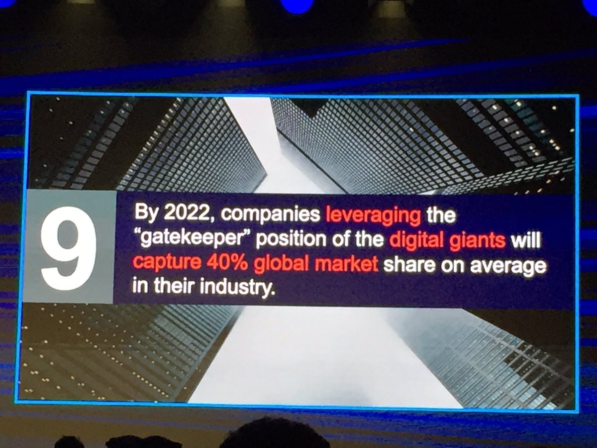 hanster73's tweet image. Gartner prediction on #leveraging the #ExoSystem . #GartnerSYM #standards #monetization