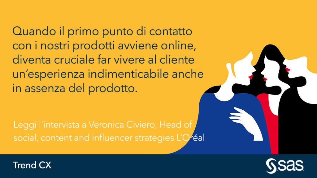 SASitaly's tweet photo. Che ruolo hanno i canali digitali nella strategia di posizionamento e riconoscimento di L‘Oréal? Lo abbiamo chiesto a @VeronicaCiviero nell’ultimo numero di Trend by #itasascom. Leggi la sua intervista:
https://t.co/tMkCMrQQjn #CX https://t.co/aTPlaGG3m8