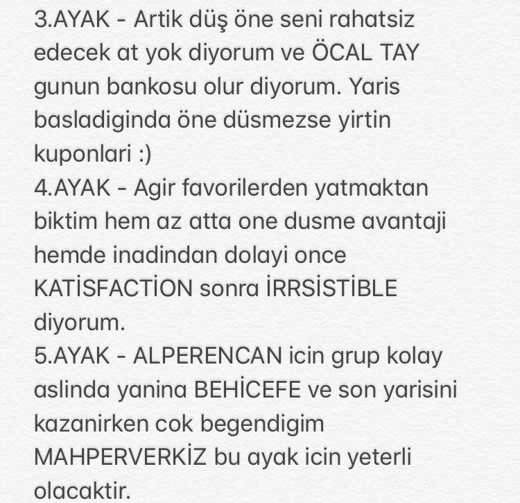 OdinEmre's tweet photo. 06.03.2019 BURSA TAHMİN ( ekte )

#ganyan #altili #altiliganyan #ganyantuyo #altilituyi #tahmin #altilitahmin #tjk #yaris #yaristahmin #bursatahmin #bursatuyo https://t.co/7WRHXEMsZS