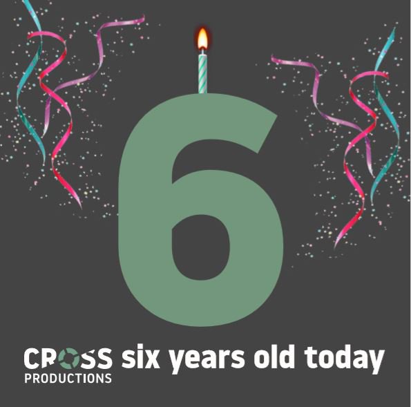 CrossProd_UK's tweet photo. We turn 6 today! Thank you to everyone who has supported us on our journey so far. Team Cross will be having some Birthday celebrations in the office today🎉 https://t.co/fYiTlZask6