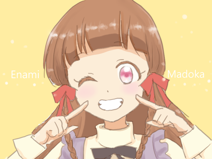 七月さんがTwitterに投稿した榎並マドカ(ゾンビランドサガ)のイラスト。