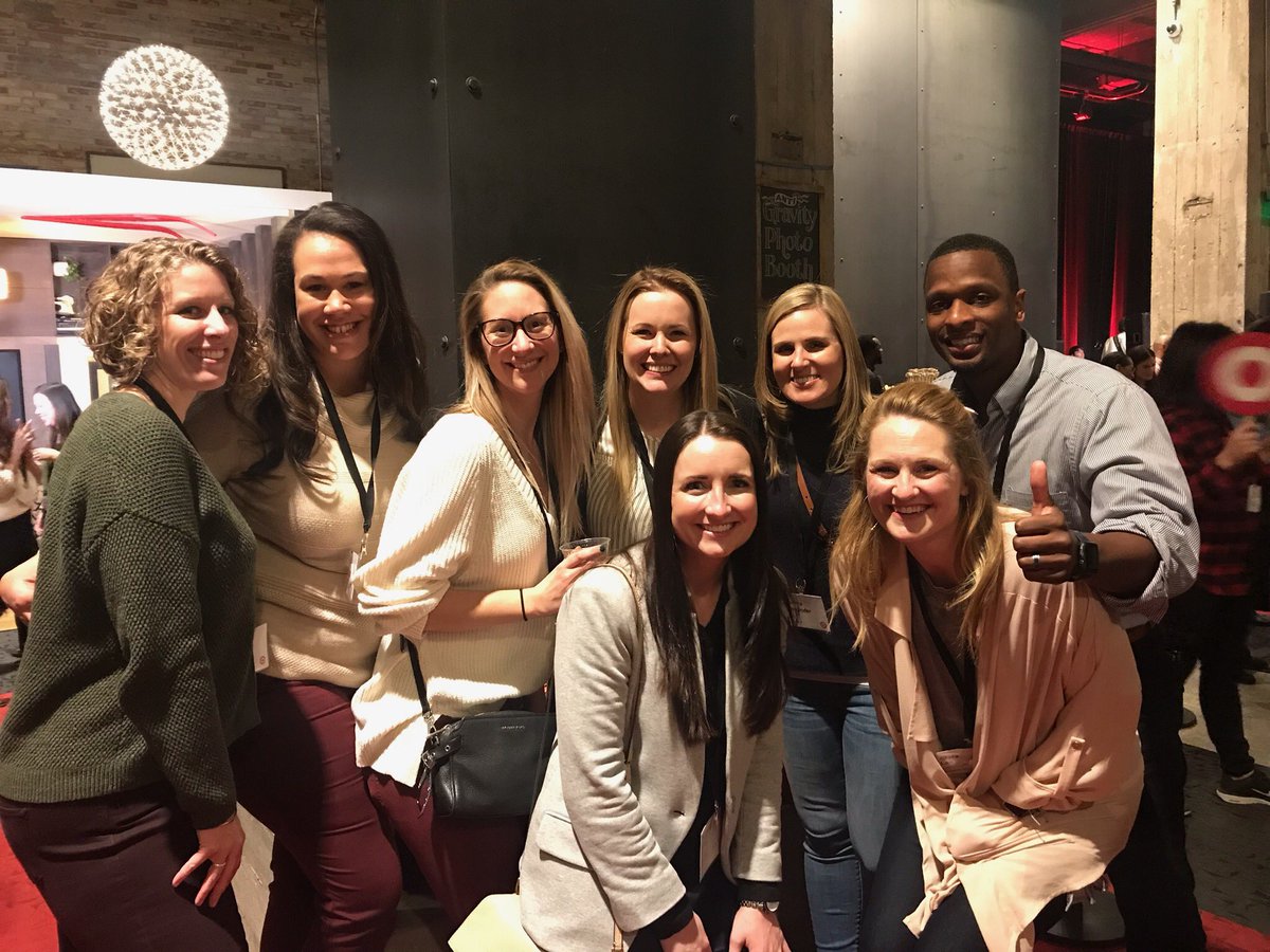 KatieATurner's tweet photo. Having such a great time in Minneapolis at our Spring Sales Meeting, with my amazing HR team! #StayOpen #worksomewhereyoulove #TargetHQ https://t.co/b9JA8YBM26