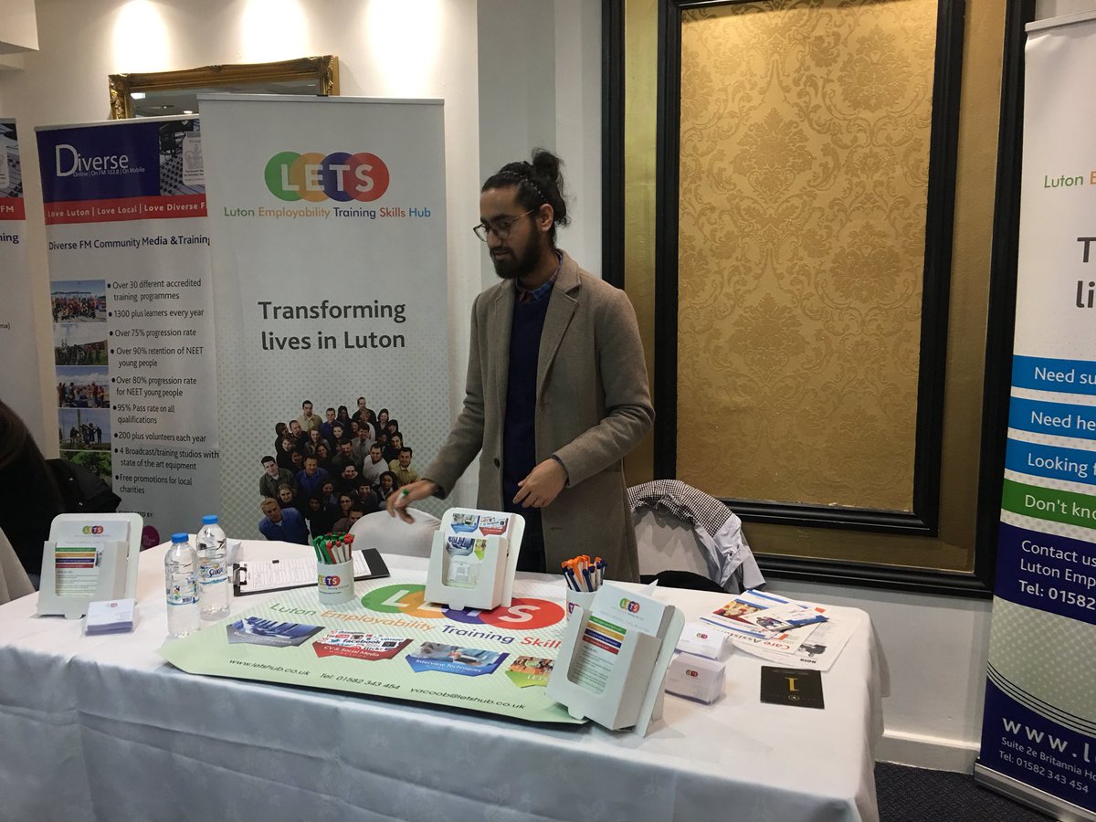 letshubluton's tweet photo. Come and find us at the Let’s Fair in town, we’re right at the entrance on the first floor! @Lets_Fair https://t.co/UfoRPliieq