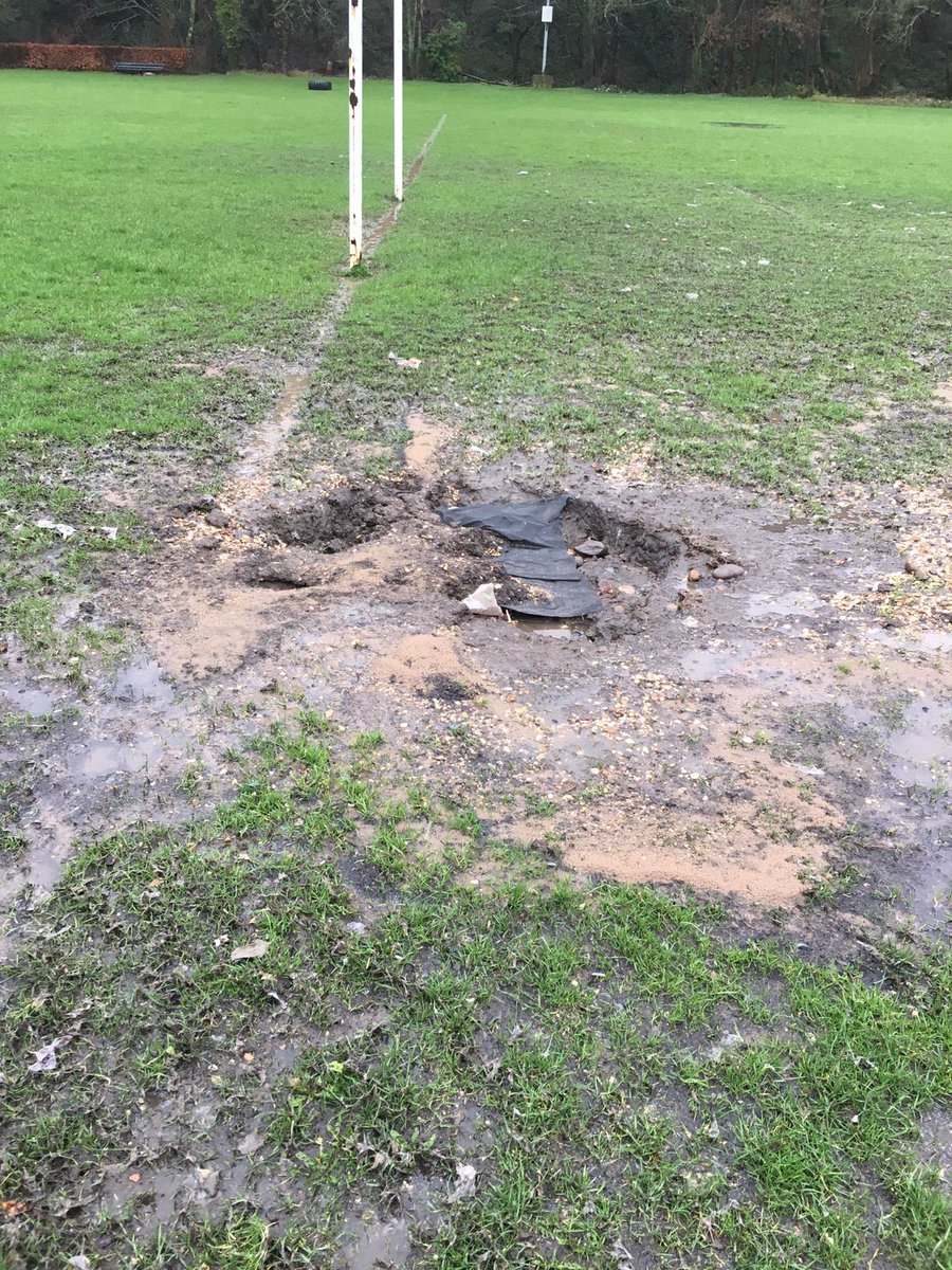 Tonights fixture against <a href="/MonmouthRFC/">Monmouth RFC</a> has been cancelled due to a burst culvert (again) It is out of our hands and with <a href="/CaerphillyCBC/">CaerphillyCBC</a> <a href="/CCBCPitchWise/">Caerphilly PitchWise</a> and <a href="/DwrCymru/">Welsh Water</a>. This not only affects our senior team but also the couple of hundred children in our junior section.