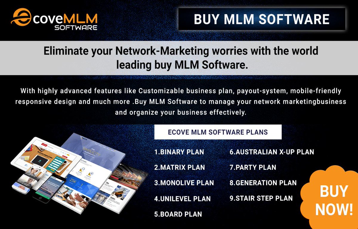 Ecove_MLM's tweet photo. 👉If you don’t want to waste your time then #buy #MLM #software which will organize and analyses all your #business data with #high #speed
👇👇👇
https://t.co/6fYl7sJKUp
#mlmsoftware #freedemo #variousplans https://t.co/Z6zUB7oX1c