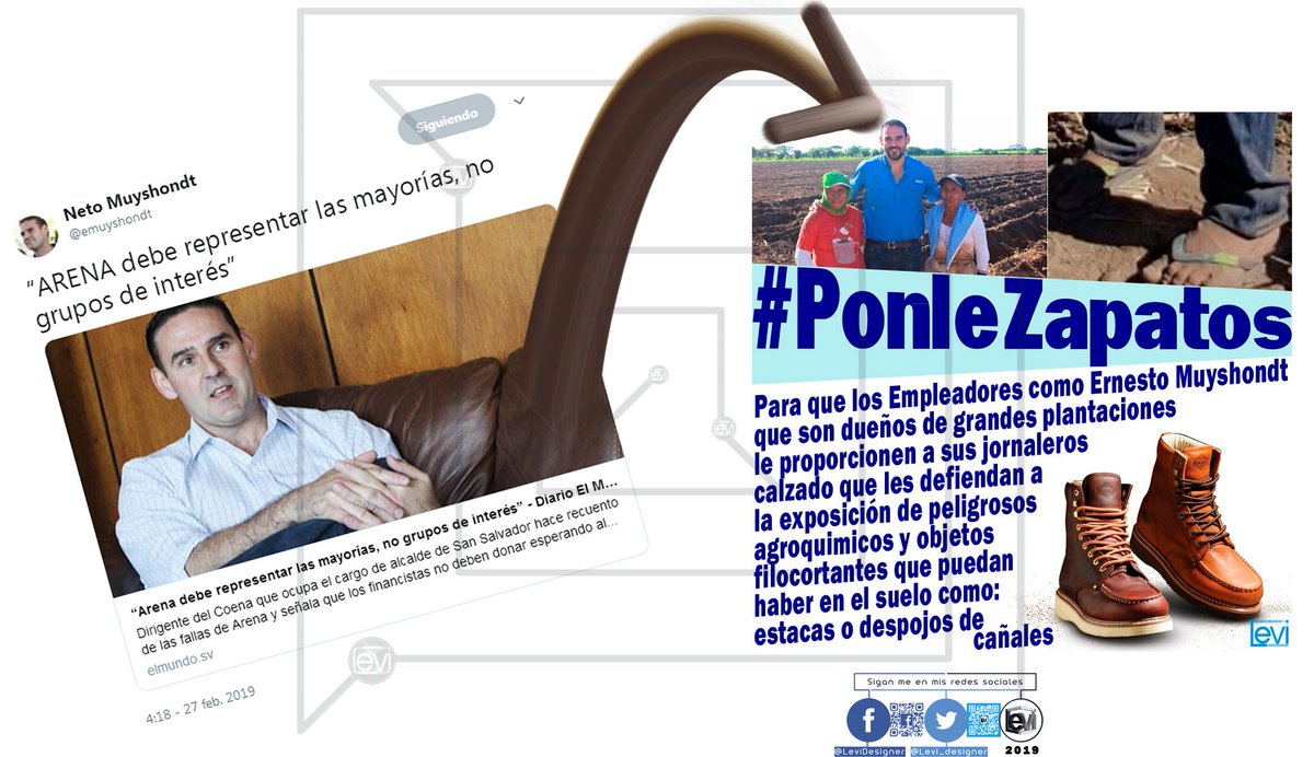 Levi_a_secas's tweet photo. Miren quien habla.
El que quiere representar a las mayorías, a los casi descalzos.
Representarles para explotarles.
Por cierto, aún está vigente este clamor: #PonleZapatos #Netillo a tus jornaleros. https://t.co/1UnekIOLpu