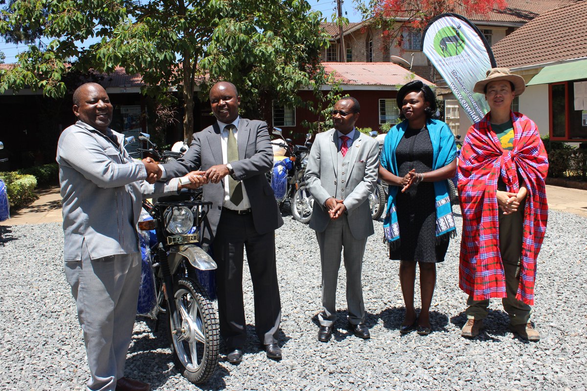 Earlier today in partnership with Mara Conservation Fund (MCF) we donated 14 off-road motorcycles to selected conservancies in Kenya.
The donation is an effort to help the conservancies operations &amp; step up anti-poaching patrols and cut down response time to poaching incidents.