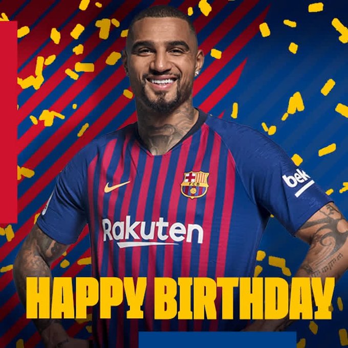  | Happy birthday and congratulations to Kevin Prince Boateng , who turns 32 toda 