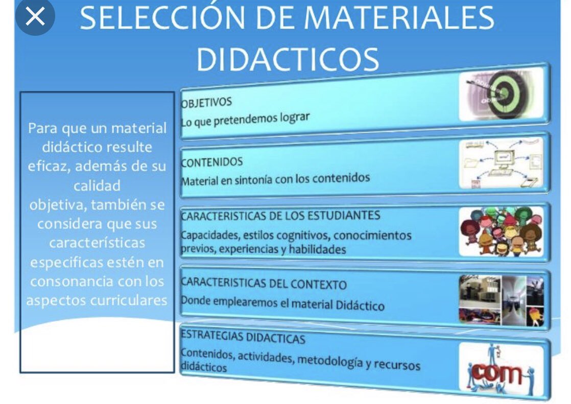 Como seleccionar materiales didácticos , espero que os ayude #DCC19_2