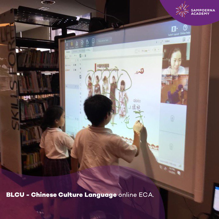 sampoernacademy's tweet image. Did you know how our students learn Mandarin culture? Through online and face-to-face discussion! Because we are determined to help our students learn Mandarin well and spread Chinese culture.
#SampoernaAcademy #WhySampoernaAcademy #mandarinlanguage #chineseculture