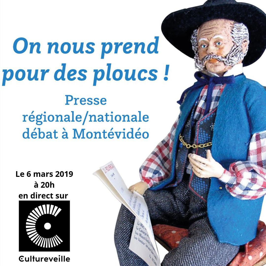 Cultureveille (@cultureveille) on Twitter photo Presse nationale, presse régionale : quelle place pour la culture ? Débat organisé par <a href="/JournalZibeline/">Journal Zibeline</a> ce soir à #Marseille et en direct sur <a href="/cultureveille/">Cultureveille</a> cultureveille.fr/presse-nationa… Presse nationale, presse régionale : quelle place pour la culture ? Débat organisé par <a href="/JournalZibeline/">Journal Zibeline</a> ce soir à #Marseille et en direct sur <a href="/cultureveille/">Cultureveille</a> cultureveille.fr/presse-nationa…