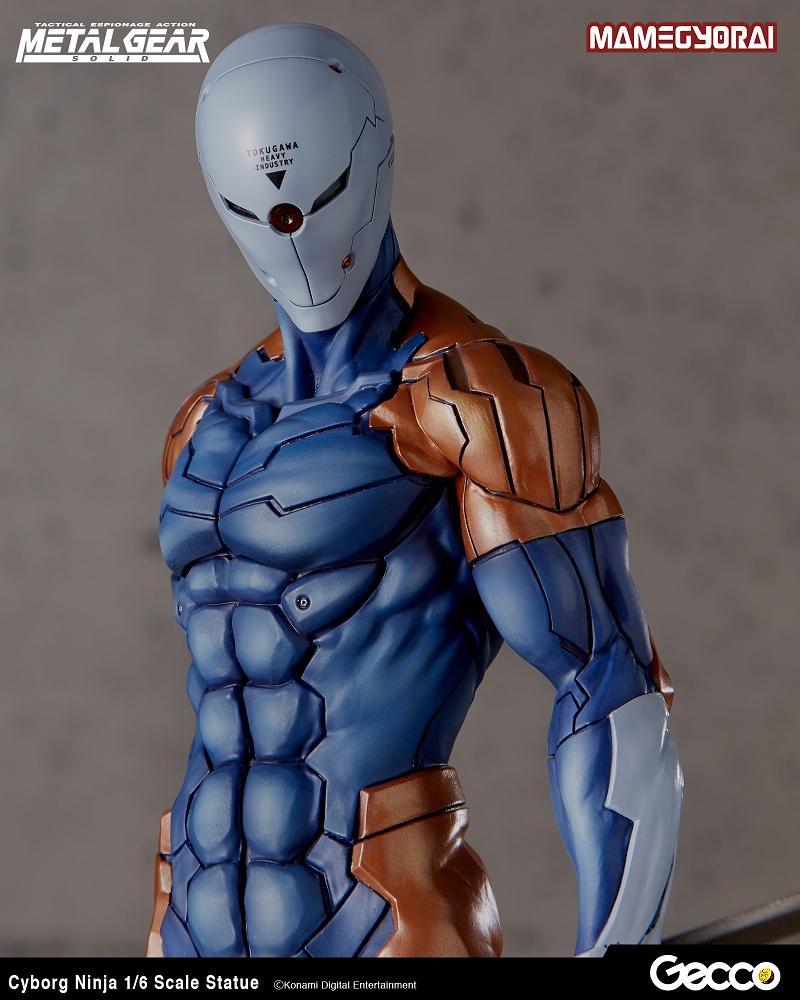 メタルギアシリーズに出て来たサイボーグ忍者のフィギュアがリリース