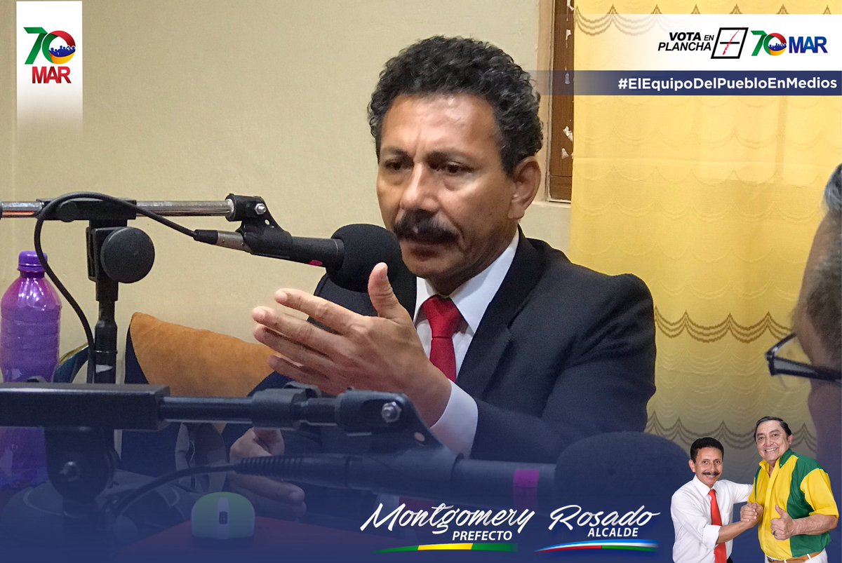 #ElEquipoDelPuebloEnMedios | <a href="/joserosado_70/">José Rosado Cevallos</a>: “Llegamos al #MovimientoMAR70, porque es un movimiento incluyente que piensa en el desarrollo de #Machala y #ElOro”.