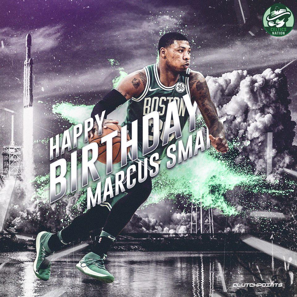 Join Celtics Nation in wishing Marcus Smart a happy 25th birthday!    
