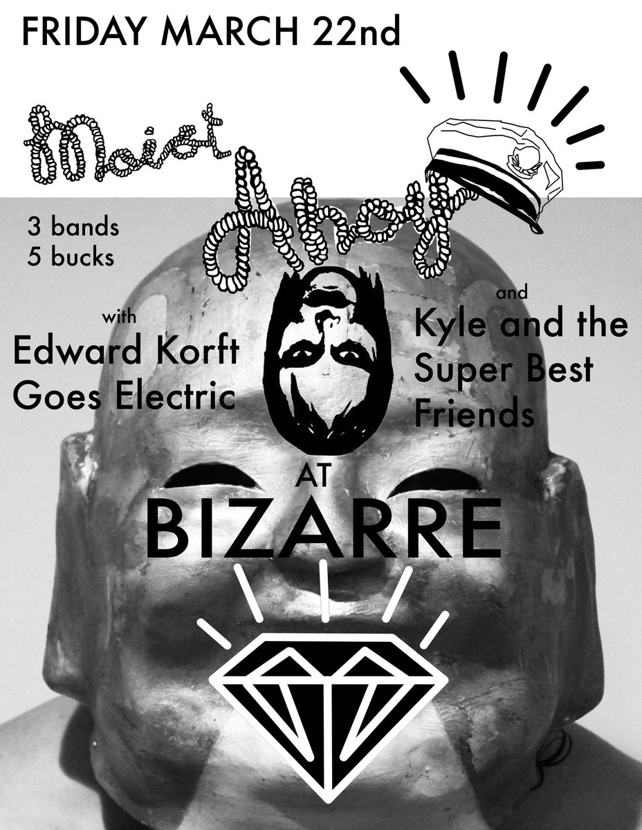 moistahoy's tweet photo. We're riding high on Friday March 22nd at #bizarrebar w/ @edwardkorft #KSBF. https://t.co/zSRuEDmAtc