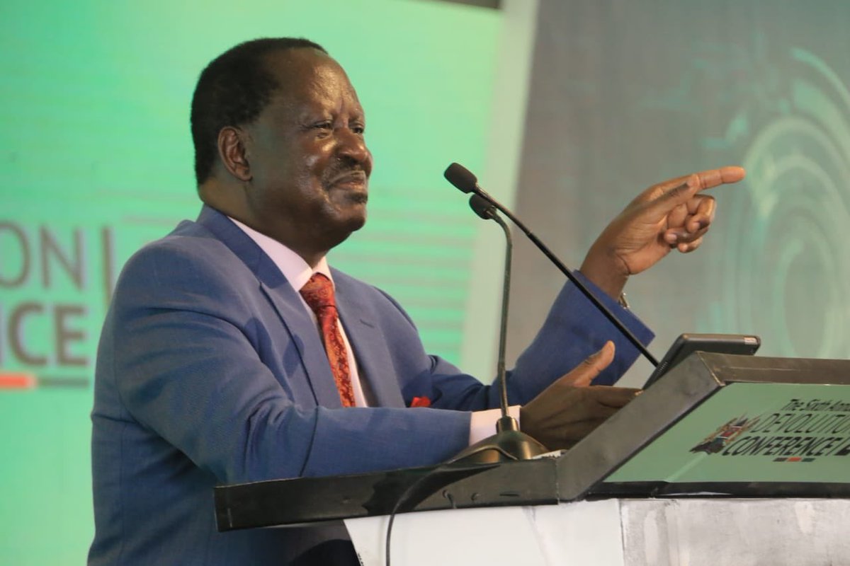 Image result for images of Raila at the 6th de conferece 2019