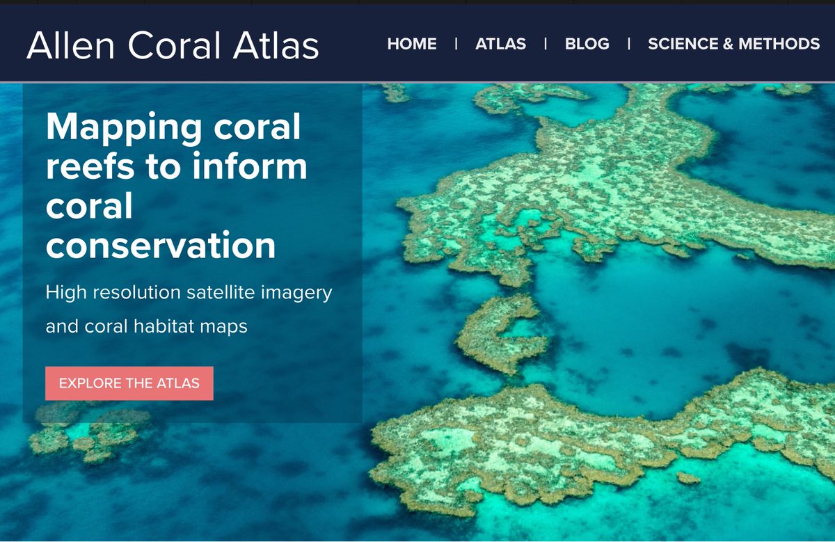 Leveraging #technology for coral reef #conservation - the Allen Coral Atlas developed by <a href="/VulcanInc/">VulcanInc</a> offers the first global digital mapping tool for #coralreefs, which aims to map all the world’s reefs by 2020. allencoralatlas.org #OceanSummit #oceanswithoutborders