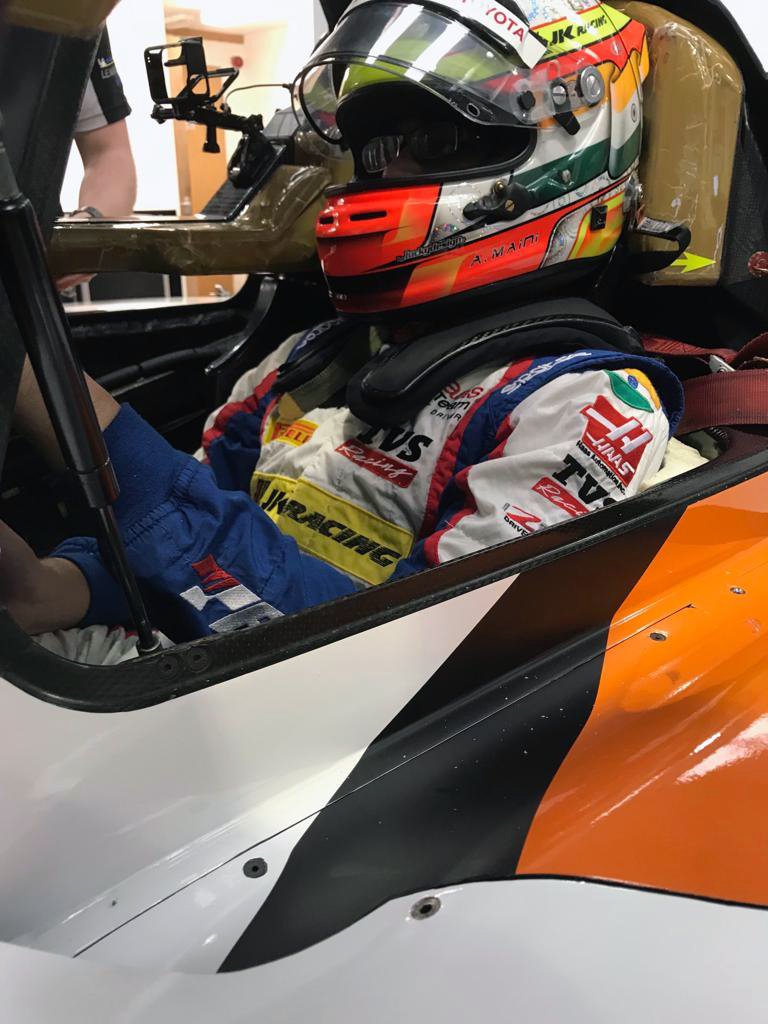 RLRMSPORT's tweet photo. We have a visitor! ๐ฎ๐ณ @ArjunMaini is at @RLRMSPORT HQ for a seat ๐บ fitting in our @Oreca 07 #LMP2, in preparation for the 2019 @EuropeanLMS and @24heuresdumans - https://t.co/Ctiv10VKU2 #RLRMSport #ELMS19 #LeMans24 ๐ https://t.co/mIoc7j1wun