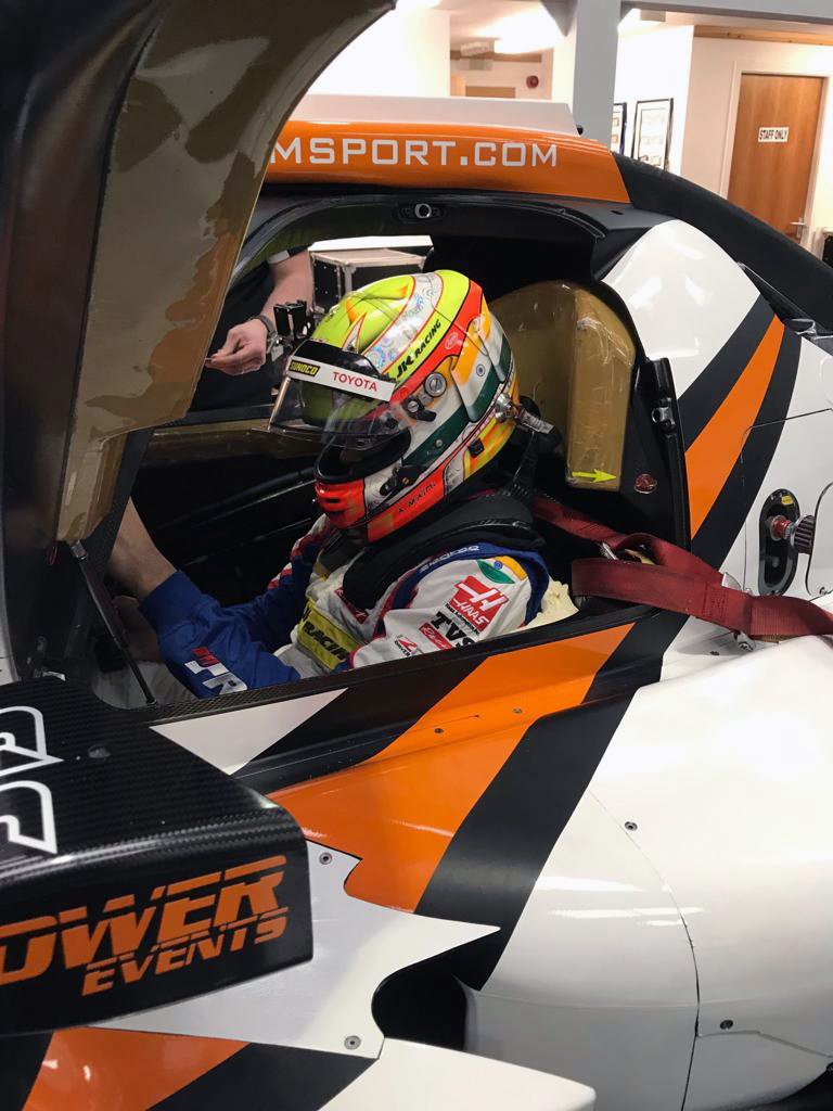 RLRMSPORT's tweet photo. We have a visitor! ๐ฎ๐ณ @ArjunMaini is at @RLRMSPORT HQ for a seat ๐บ fitting in our @Oreca 07 #LMP2, in preparation for the 2019 @EuropeanLMS and @24heuresdumans - https://t.co/Ctiv10VKU2 #RLRMSport #ELMS19 #LeMans24 ๐ https://t.co/mIoc7j1wun