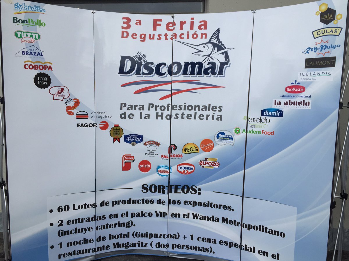CANAL33's tweet photo. III #FERIA DE #DEGUSTACIÓN y #HOSTELERÍA DISCOMAR.
Hoy 6 de marzo se celebra en el Wanda @Metropolitano. El estadio atlético ha sido el elegido para celebrar este gran evento gastronómico. #hosteleria #restauracion #restaurantesmadrid #alimentacion #3FDISCOMAR https://t.co/JQ8j55rscD