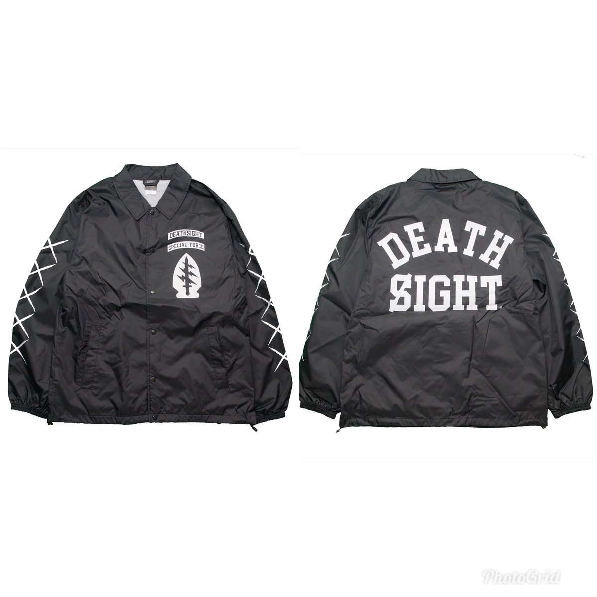 deathsightinfo's tweet photo. deathsight、新作コーチジャケット発売。現在オンラインストアにて受注受付中

オンラインストア
https://t.co/AfoGXl74YZ https://t.co/5DDA66a3Nz