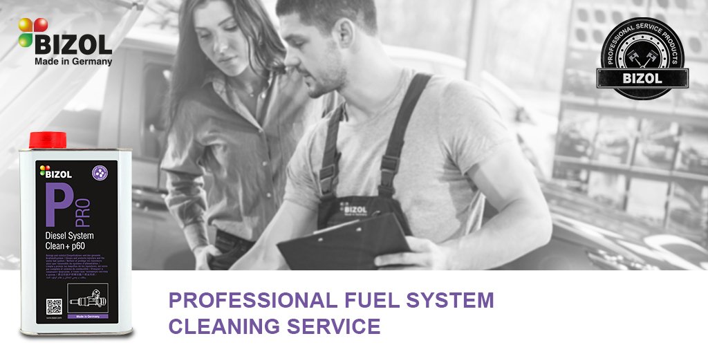 BizolMotorOil's tweet photo. We have launched our professional fuel system cleaning solution for workshops: BIZOL Pro Diesel System Clean+ p60. Read more in our #bizolblog https://t.co/3F17JG9SEZ 
#bizol #serviceproduct #workshopsolution #bizolpro  #fuelsystemcleaner #dieselsystemclean #p60 #injectorcleaner https://t.co/JtKHpYY09v