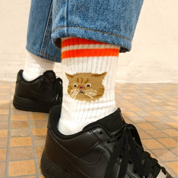 Beams V Twitter Roster Sox Beams 猫好き男性必見 サイドに猫が施された別注ラインソックスが登場 T Co Jhj4bvdq50 ロスターソックス ビームス ソックス 靴下 猫