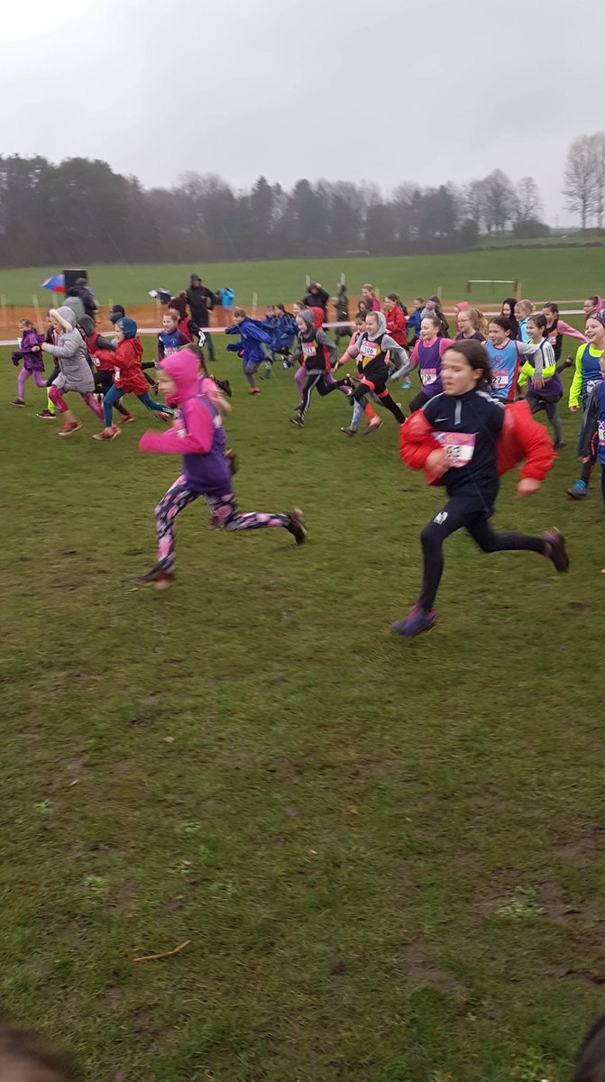 SimpsonLynn's tweet photo. Well done everyone who took part in the (very wet!) cross country this morning @P5Bowers @MorayPS #crosscountry 🙌🏼 https://t.co/KEOKSHNHWI