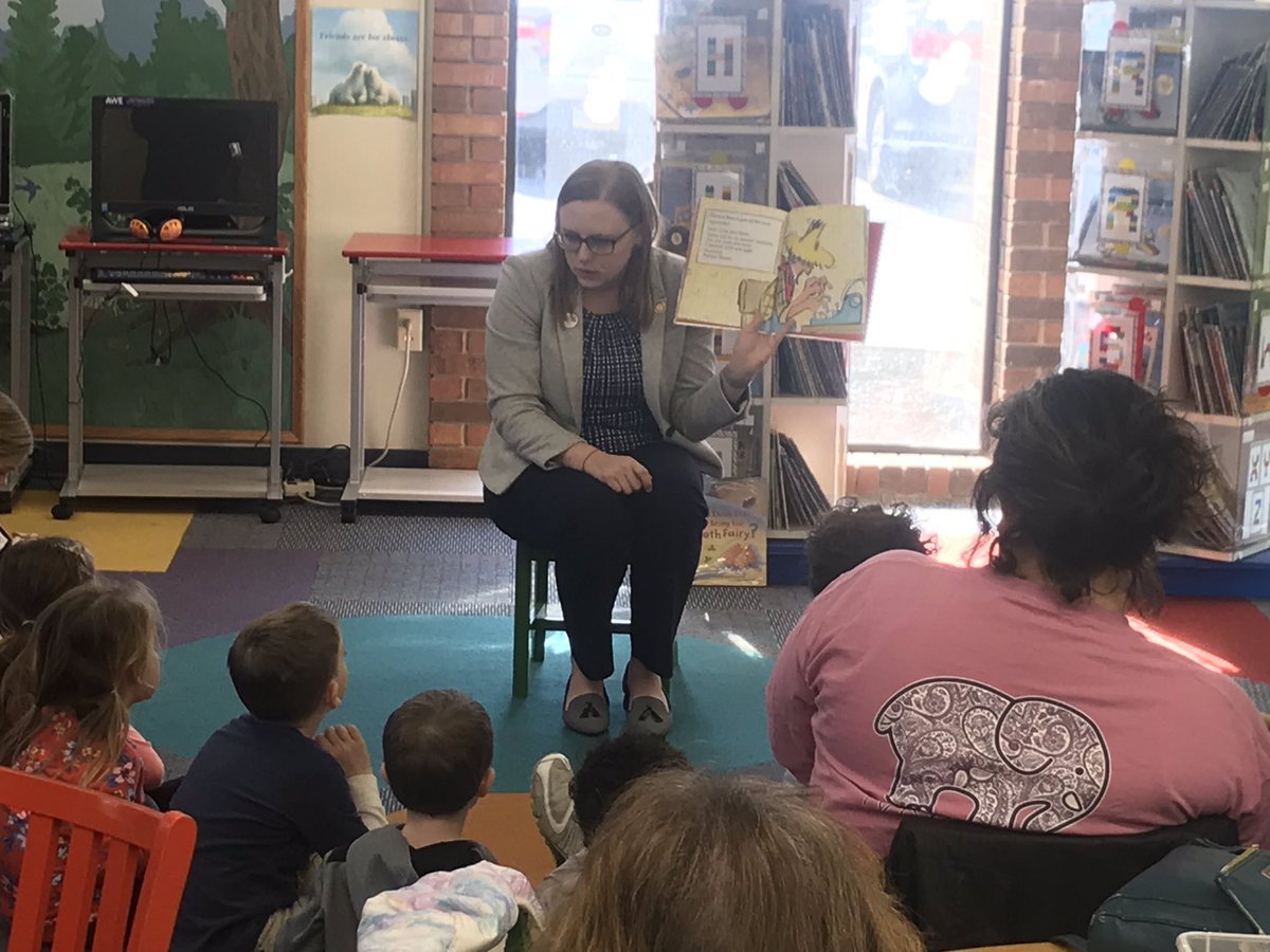RepOMara's tweet photo. March is #NationalReading Month. Special thanks to @MarpleLibrary for letting us celebrate during childrens story time yesterday. I had so much fun reading “Click, Clack, Moo” by Doreen Cronin. Reading is good for you no matter the age. Find some time to read a book this month!📚 https://t.co/Yy3317wAlC