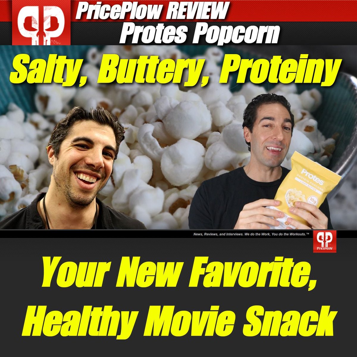 New <a href="/eatProtes/">Protes</a> #Popcorn Flavor is in: LIGHT BUTTER!
youtube.com/watch?v=qVmJeZ…

Mike tests out the new flavor of #Protes, and it is just so perfect and so good. But... can it beat that White Cheddar flavor?!

This brand is on to something, and the vegan protein chip upgrade is next!