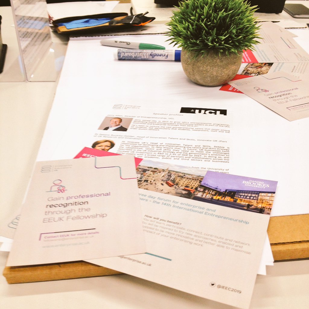 Today we are discovering routes for developing entrepreneurship and enterprise for PhD students like yourselves at <a href="/EEUK/">Enterprise Educators</a>'s conference! #phdentrepreneurs