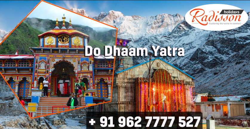 RadissonHoliday's tweet image. Do Dhaam Yatra.......
Radisson Holidays™
Exploring the World in Comfort
Email: info@radissonholidays.com
Mobile: +91-962 7777 527 | Mobile: +91-962 7777 858
#Tourism #travel #tour #Packages #TourandTravel #Uttarakhand #Chardhaam #Manali #Auli #Rishikesh #Taxi #Buses