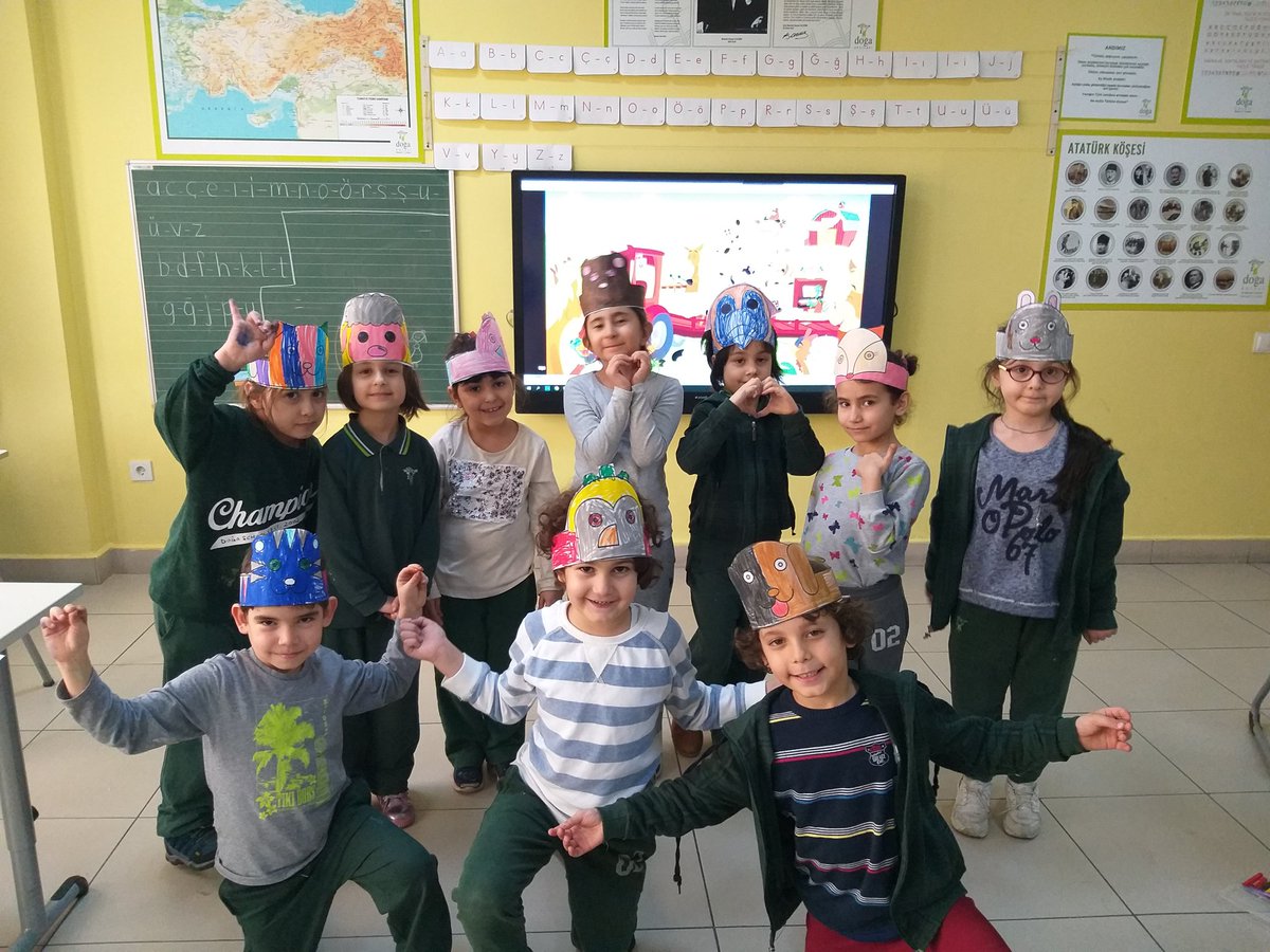 begumkhygllr's tweet photo. Aydın Doğa Kampüsü 1B
We learned animals and what they eat. We prepared paper animal crown. It is great fun to explore and learn new things everyday.@ilhnTunali
@Sedaahan8 @IAycen @KvancBarlas @ece_hamret @DuyguYamanD @KevsGunesMetin @AydinDogaKoleji https://t.co/4Dsj6eCTlh https://t.co/EU0qS5RMWR