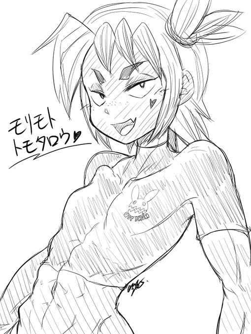 てつのけんさん(@moufumaru)とこのモリモトくん!!女装すると可愛すぎてワシが死ぬ褐色ショタ!! 