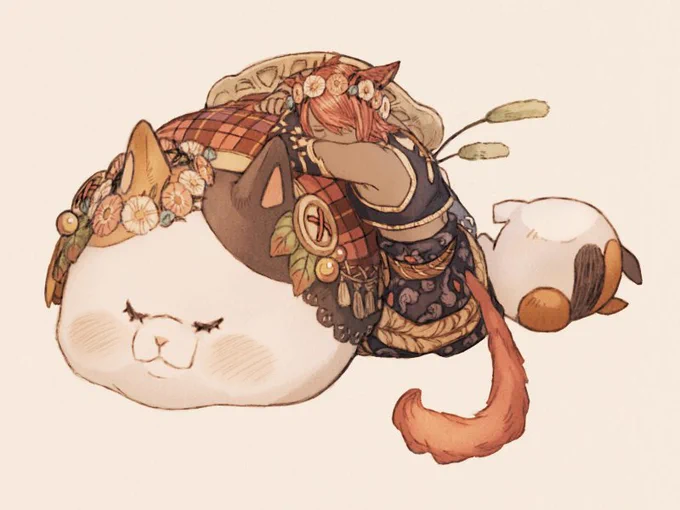 脂肪も毛もふかふかのもっふもふ 