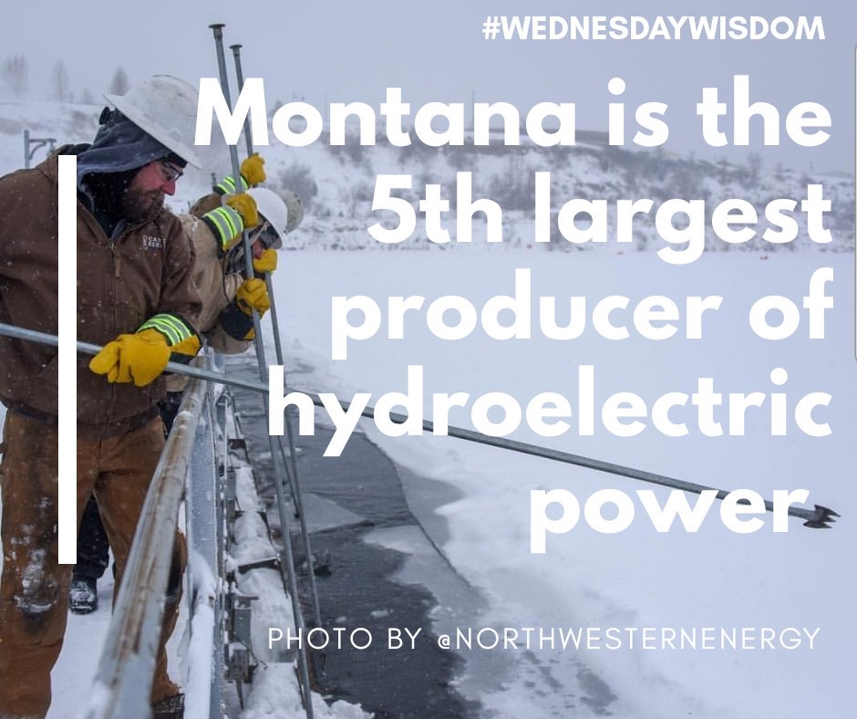 GREEN JOBS: Crews keep ice off the Black Eagle hydroelectric dam through latest cold blitz. #didyouknow Hydroelectricity is the second largest source of power in Montana, after #coal! #renewableenergy #greenjobs  #WednesdayWisdom 
📸Photo credit: <a href="/NWEinfo/">NorthWestern Energy</a>