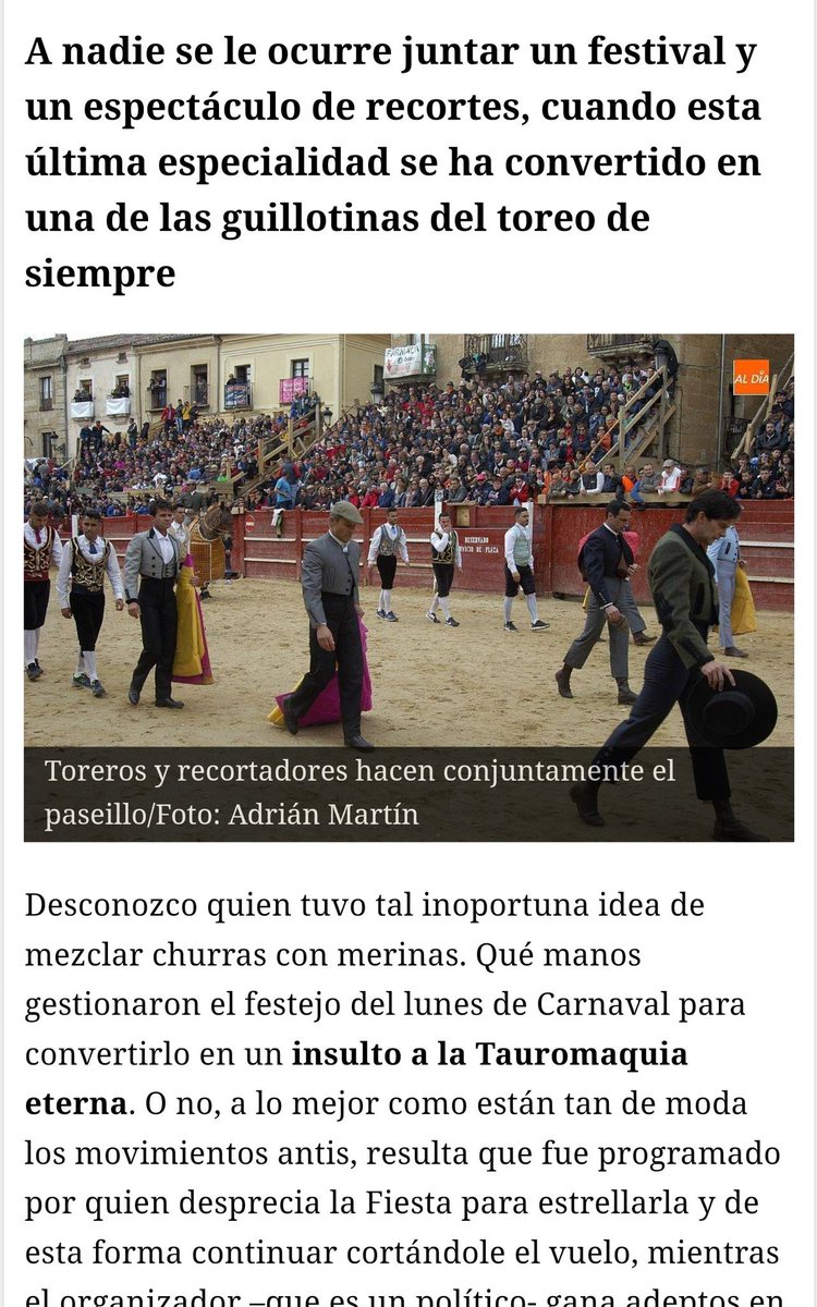ArtecharroAngel's tweet photo. @pacocanamero Con estos comentarios tu si que haces daño a la fiesta de los toros! Juntos lucharemos xq defender el toro !
Llenando plazas, https://t.co/JPp3I6hM3n