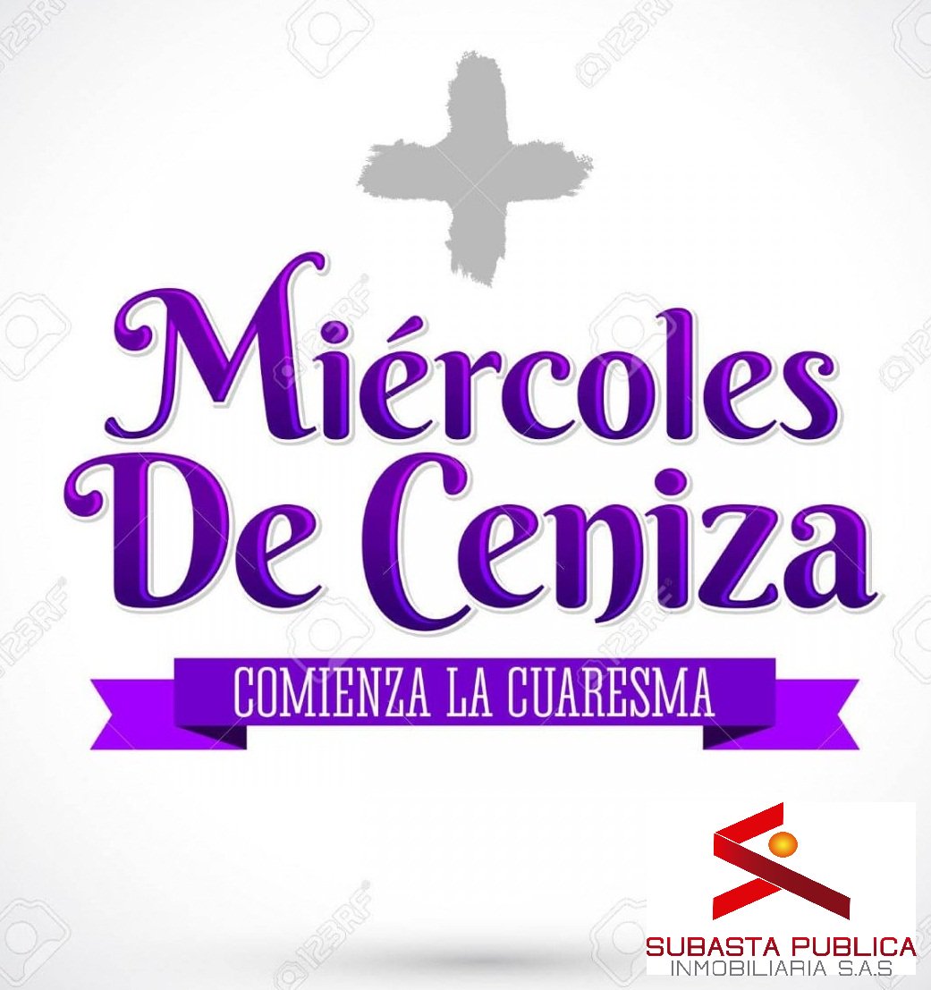 SubastaP's tweet image. Cuaresma: Tiempo de oración, reflexión y conversión.🙏🏼🌟 #MiercolesDeCeniza #Colombia #CaliCo #SubastaPublicaInmobiliaria