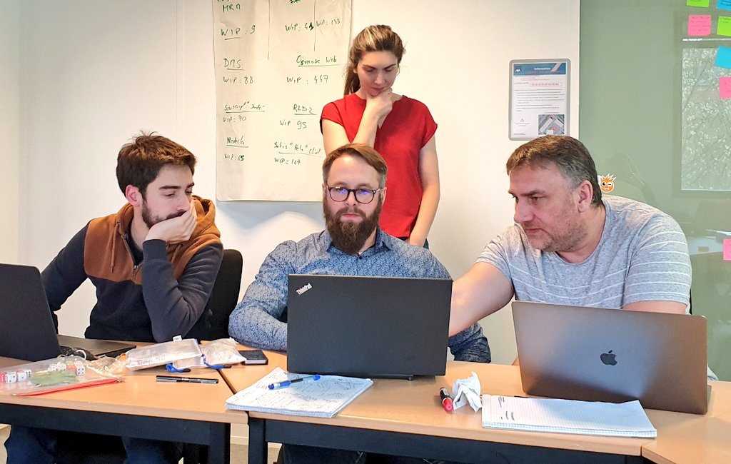EaGuerch's tweet photo. Montre moi ton Kanban et je te dirais où est ton goulot d'étranglement 😜 . Formation "Mesurer pour améliorer ses délais" #AXAWebcenter https://t.co/R7vwLMQNKY